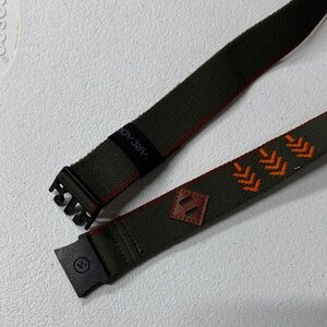 Arcade Green and Orange Belt Bag Strap